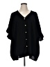 Oddi 100% Polyester Black 3/4 Sleeve Blouse Size 1X - 2X - photo 1