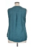 Eddie Bauer 100% Lyocell Teal Sleeveless Button-Down Shirt Size XL - photo 2