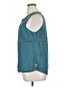 Eddie Bauer 100% Lyocell Teal Sleeveless Button-Down Shirt Size XL - photo 5