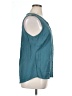 Eddie Bauer 100% Lyocell Teal Sleeveless Button-Down Shirt Size XL - photo 4