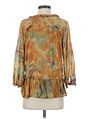 Gypsy 05 3/4 Sleeve Silk Top (view 2)