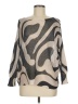 Assorted Brands Animal Print Silver Pullover Sweater Size M - photo 1
