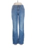 Old Navy Hearts Blue Jeans Size 28 waist - photo 1