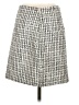 Ann Taylor LOFT 100% Polyester Houndstooth Gray Formal Skirt Size 0 - photo 2