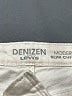 Denizen from Levi's Metallic White Jeans Size 28 waist - photo 7