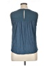 Daniel Rainn Blue Sleeveless Blouse Size XL - photo 2