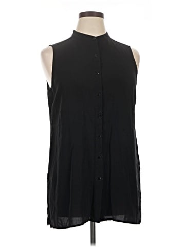 Eileen Fisher Sleeveless Silk Top (view 1)
