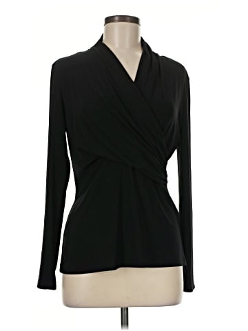 DKNY Long Sleeve Blouse (view 1)