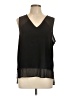 DKNY Black Sleeveless Blouse Size L - photo 1