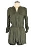 Papaya Solid Green Romper Size M - photo 1