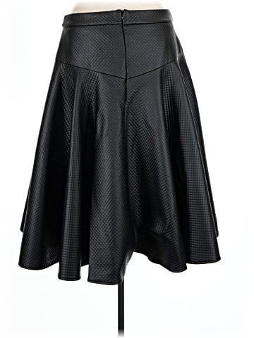 Monroe and Main Faux Leather Skirt (view 2)