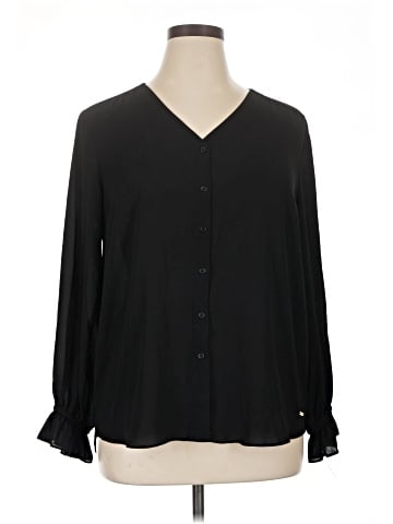 T Tahari Long Sleeve Blouse (view 1)
