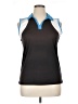 IZOD 100% Polyester Black Sleeveless Blouse Size XL - photo 1