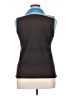 IZOD 100% Polyester Black Sleeveless Blouse Size XL - photo 2