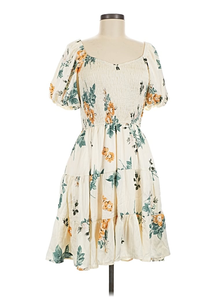 Pre-owned Hayden Casual Dress In Ivory