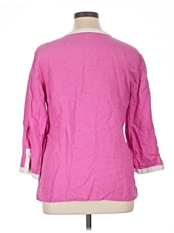 JM Collection 3/4 Sleeve T-Shirt (view 2)