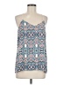 Express 100% Polyester Blue Sleeveless Blouse Size M - photo 1