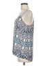 Express 100% Polyester Blue Sleeveless Blouse Size M - photo 5