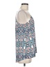 Express 100% Polyester Blue Sleeveless Blouse Size M - photo 4