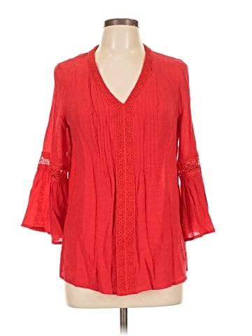 Counterparts 3/4 Sleeve Blouse (view 1)