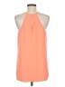 Express 100% Polyester Orange Sleeveless Blouse Size M - photo 2