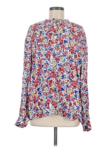 Pure Collection Long Sleeve Blouse (view 1)