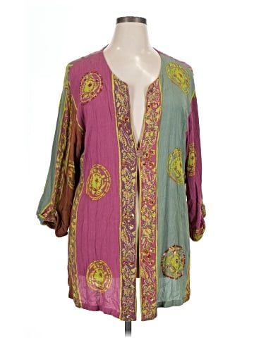 Soft Surroundings 3/4 Sleeve Blouse (view 1)