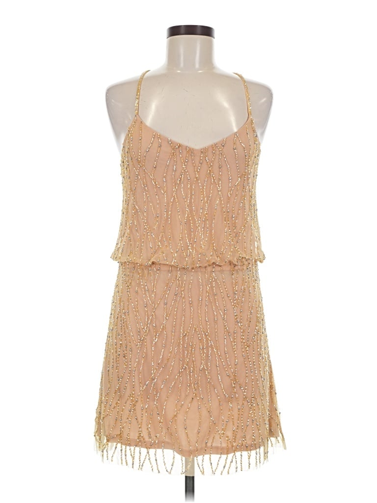 Pre-owned Raga Cocktail Dress In Gold