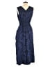 J.Crew Collection Paisley Blue Jumpsuit Size 4 - photo 2
