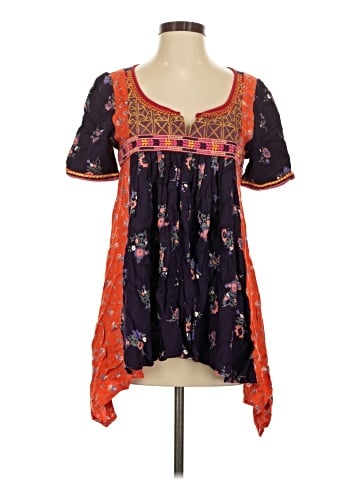 Floreat Short Sleeve Blouse (view 1)