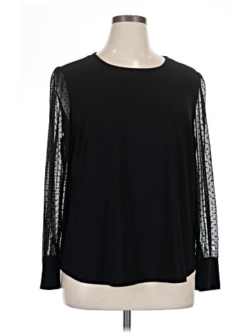Anne Klein Long Sleeve Top (view 1)