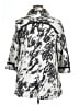 Joseph Ribkoff Print Silver Raincoat Size 14 - photo 2