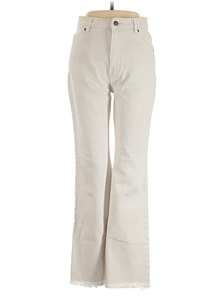 Pre-owned Rolla's Jeans In Ivory