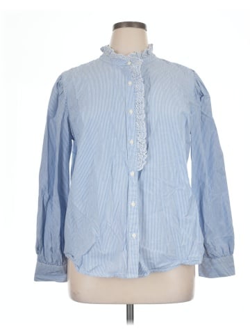 St. John's Bay Long Sleeve Button-Down Shirt (view 1)