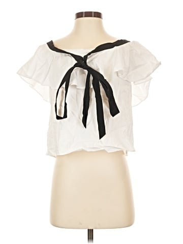 Alice + Olivia Short Sleeve Blouse (view 1)