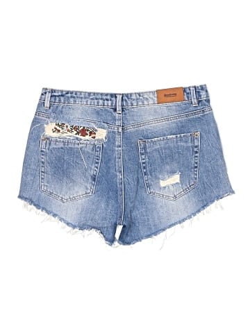 Stradivarius Denim Shorts (view 2)