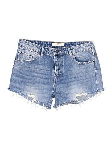 Stradivarius Denim Shorts (view 1)