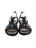 Naturalizer 100% Leather Black Sandals Size 8 1/2 - photo 2