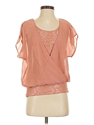 Maurices Short Sleeve Blouse (view 1)