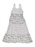 Carter's 100% Cotton Print White Dress Size 7 - photo 1