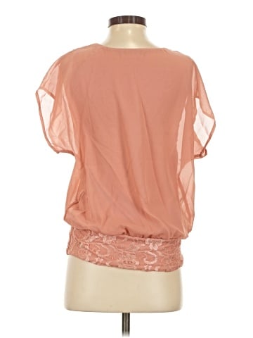 Maurices Short Sleeve Blouse (view 2)