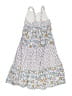 Carter's 100% Cotton Print White Dress Size 7 - photo 2