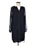 CAbi 100% Polyester Chevron-herringbone Black Casual Dress Size S - photo 1