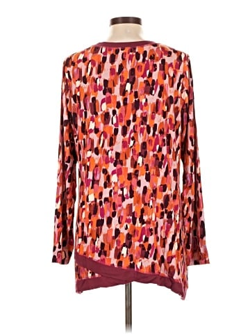 LOGO by Lori Goldstein Long Sleeve Blouse (view 2)