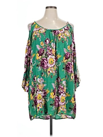 Umgee 3/4 Sleeve Blouse (view 1)