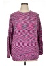 LOGO by Lori Goldstein 100% Acrylic Pink Pullover Sweater Size 1X - photo 1