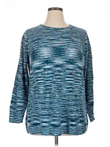 LOGO by Lori Goldstein Pullover Sweater (view 1)