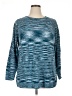 LOGO by Lori Goldstein 100% Acrylic Blue Pullover Sweater Size 1X - photo 1