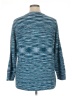 LOGO by Lori Goldstein 100% Acrylic Blue Pullover Sweater Size 1X - photo 2