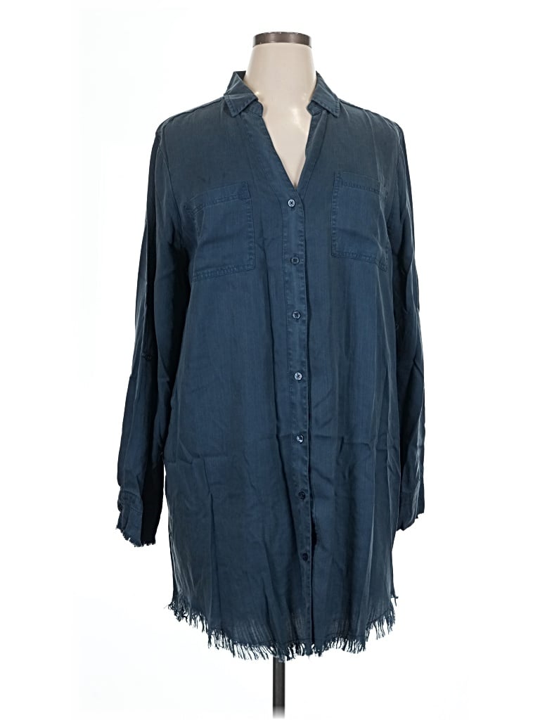 Pre-owned Dear John Casual Dress In Blue